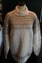 Sweater m/ påsatte ærmer